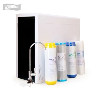 Omgekeerde osmose watersysteemfilter vervangen